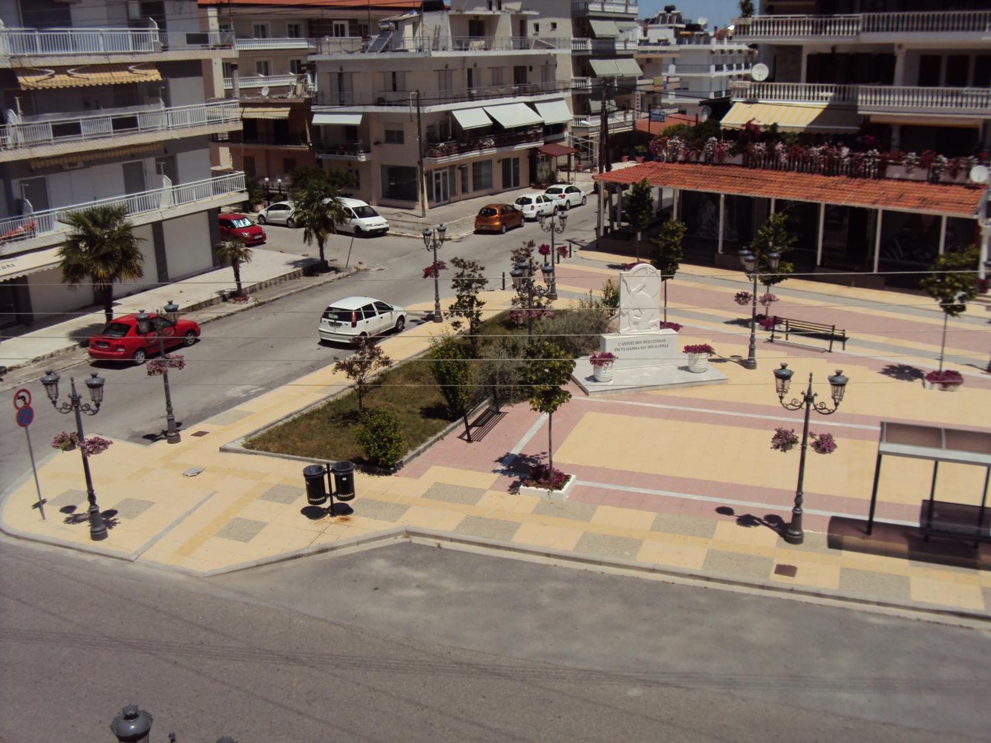 Adonis Apartments Paralía Buitenkant foto